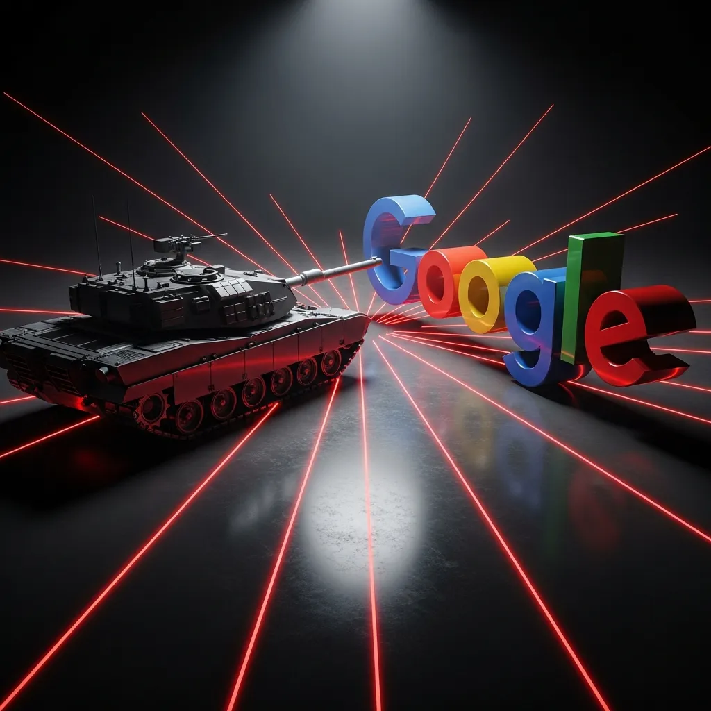 Google рисует «красные линии» для Пентагона (мелом на асфальте)