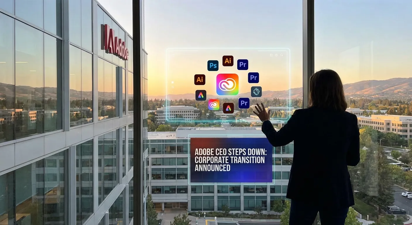 CEO Adobe уходит после 18 лет: эра AI-творчества «пишется прямо сейчас»