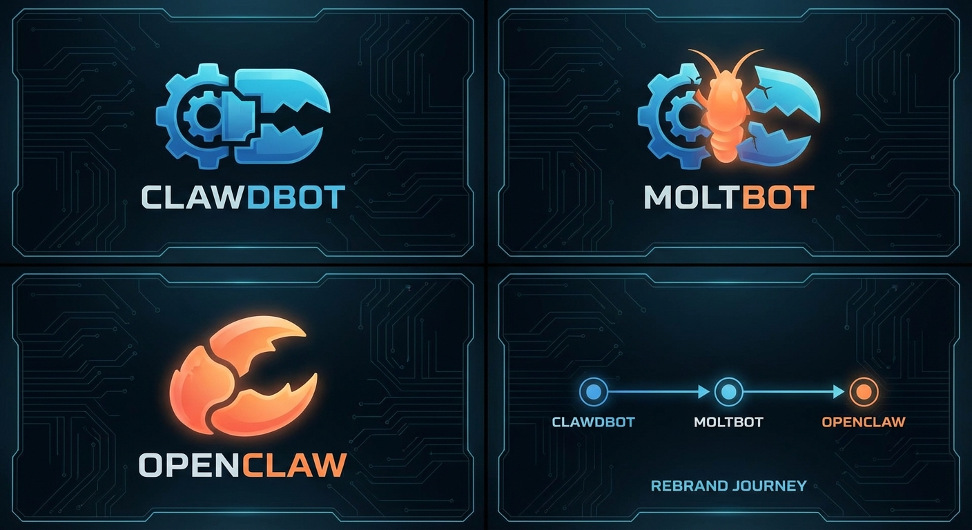 От Clawdbot к MoltBot и OpenClaw: история трёх имён